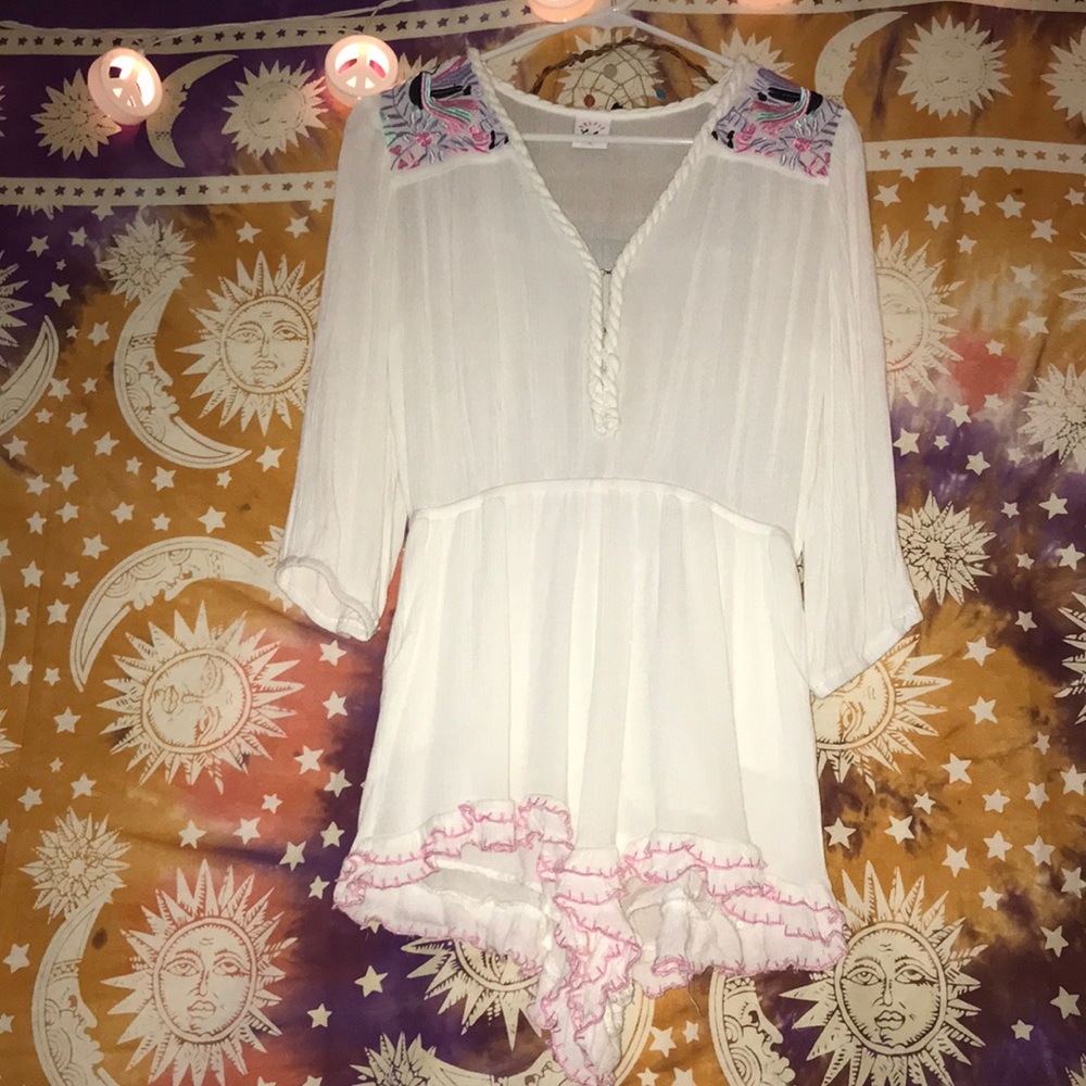 White Romper
